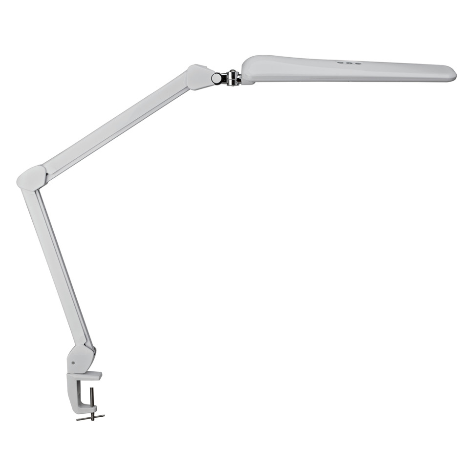 Schreibtischlampe, Arme, Klemmhalter, LED, verstellbar
