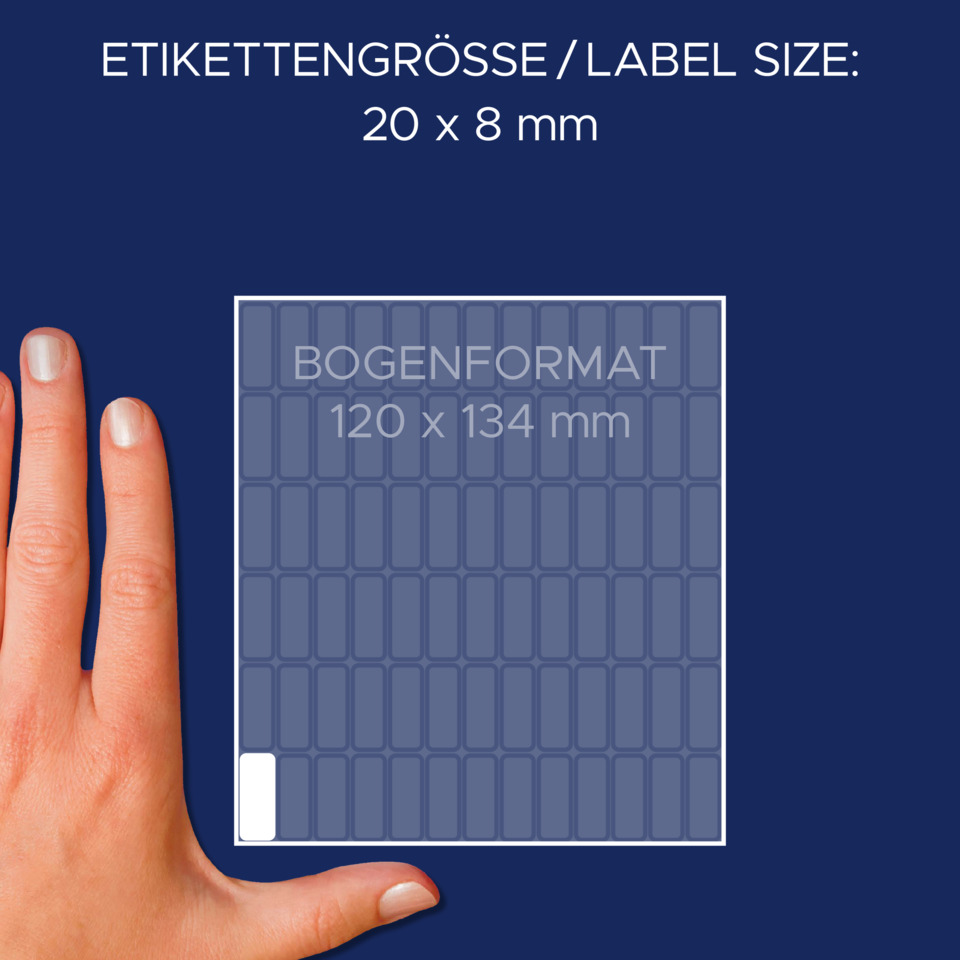 Nagelplatte, Schwarz-weißes Muster, Kachelstruktur, Handmaß, Stickerfläche