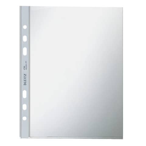 Prospekthülle Standard, A5, PP, genarbt, dokumentenecht, 100 Stück, farblos LEITZ 4795-00-00