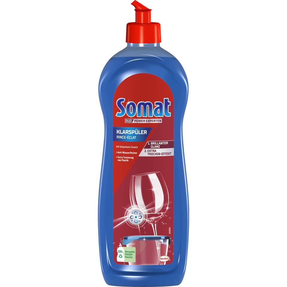 Spülmittel, Glasreiniger, Klarspüler, Flasche, Kunststoff