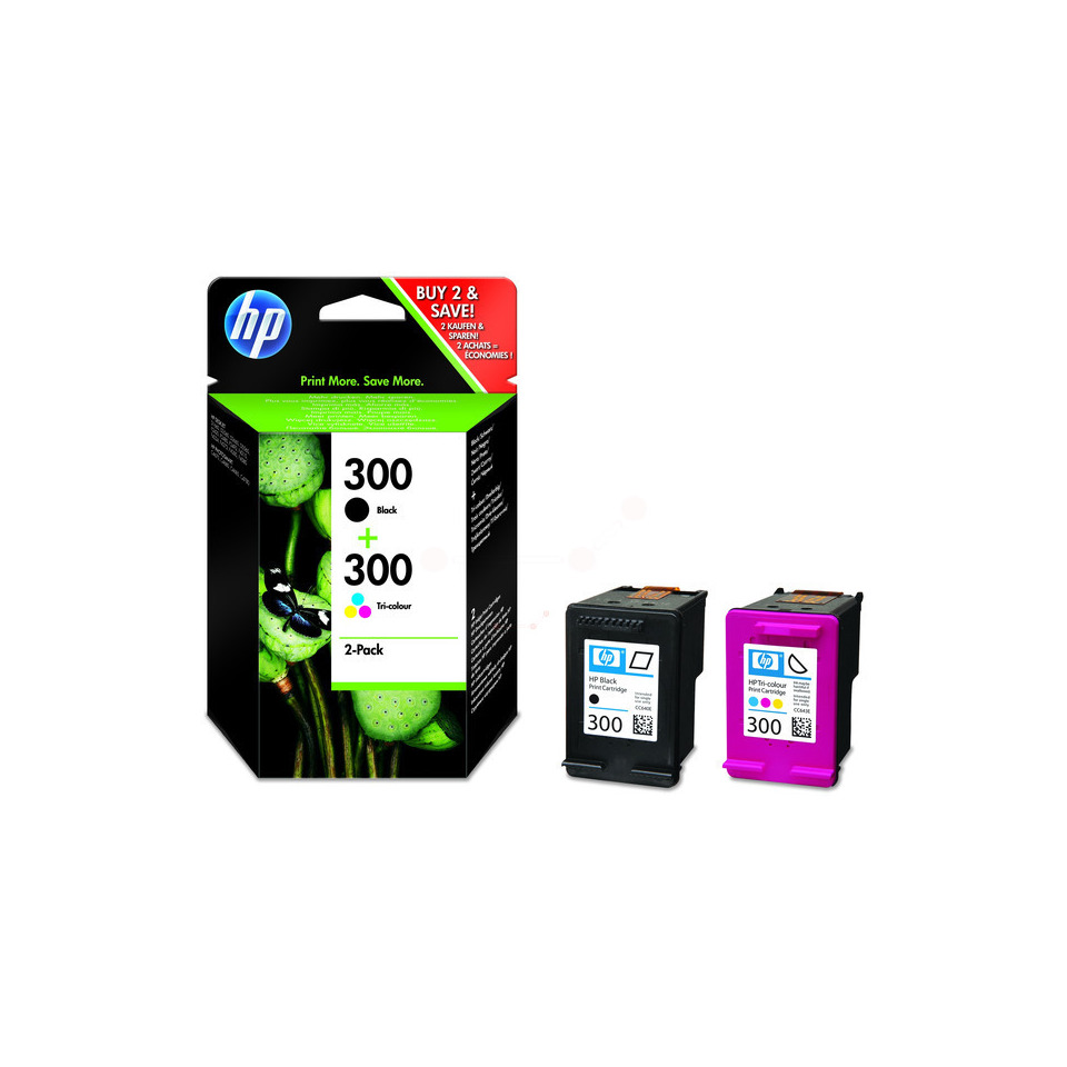 Tintenpatrone, HP, 2er-Pack, Druckerpatrone, Color-Tinte