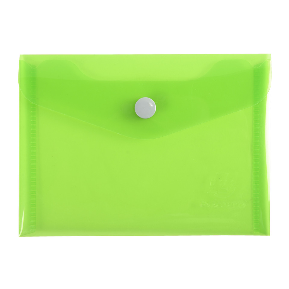 Geldbörse, Brieftasche, Klappgeldbörse, Neon grün, Clutch
