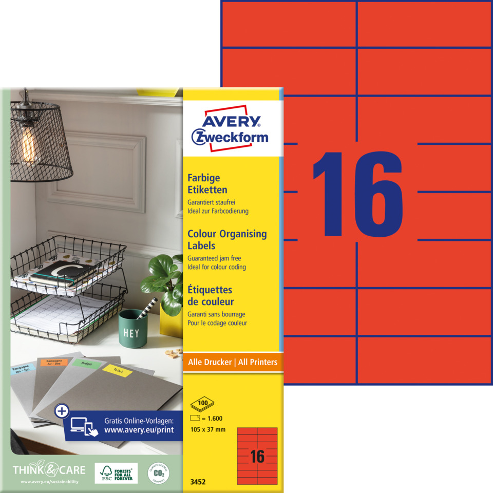 Etiketten, Farbdruck, Organising, Label, Papier