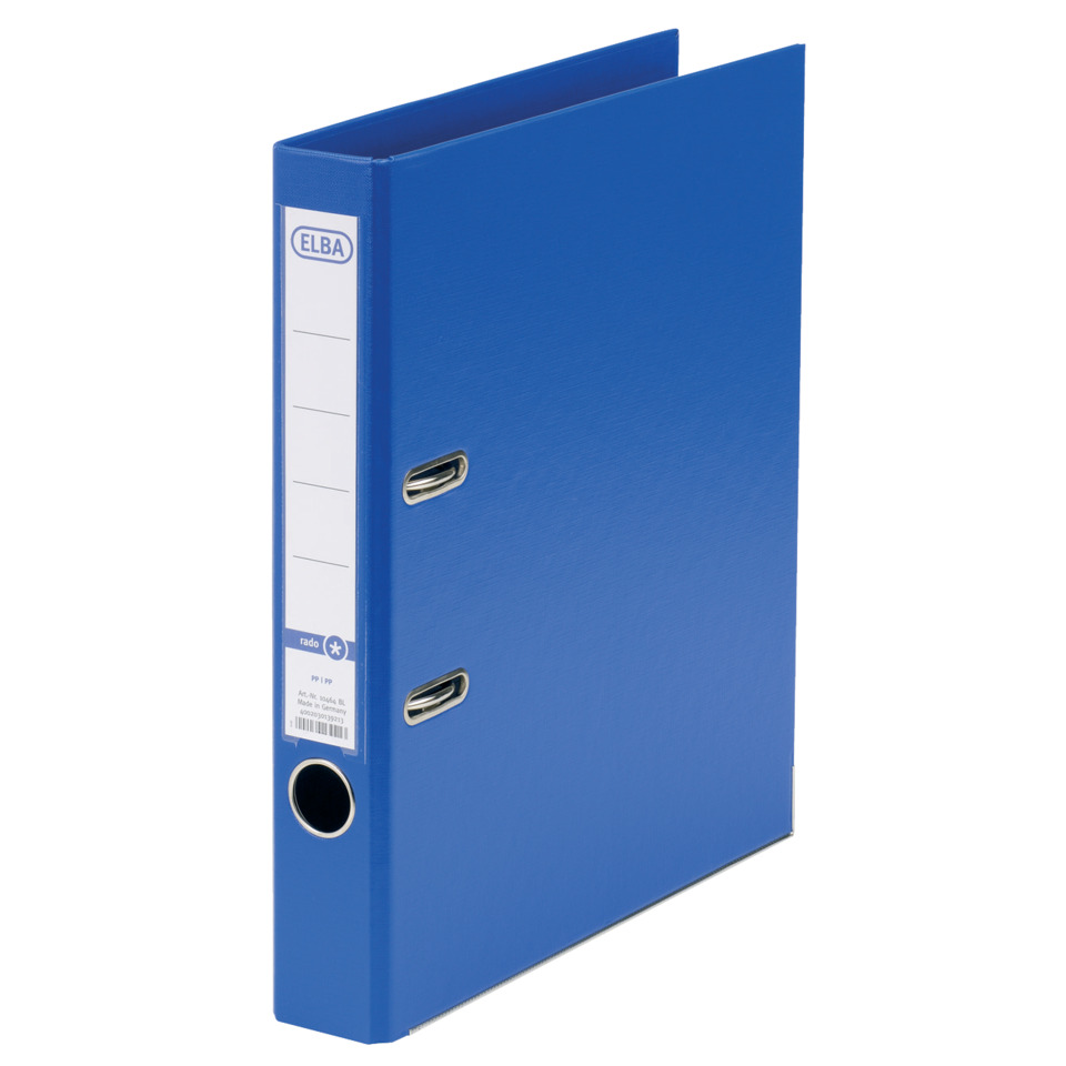 Ordner, Bindemittel, Klammerbinder, A4, Blau, Ordner, A4, Klemm-Ordner, Blau, Kunststoff-Ordner