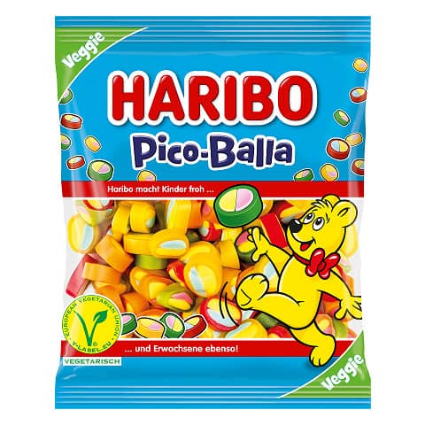 Fruchtgummi Pico-Balla, 160g, Vegan HARIBO 5390662007