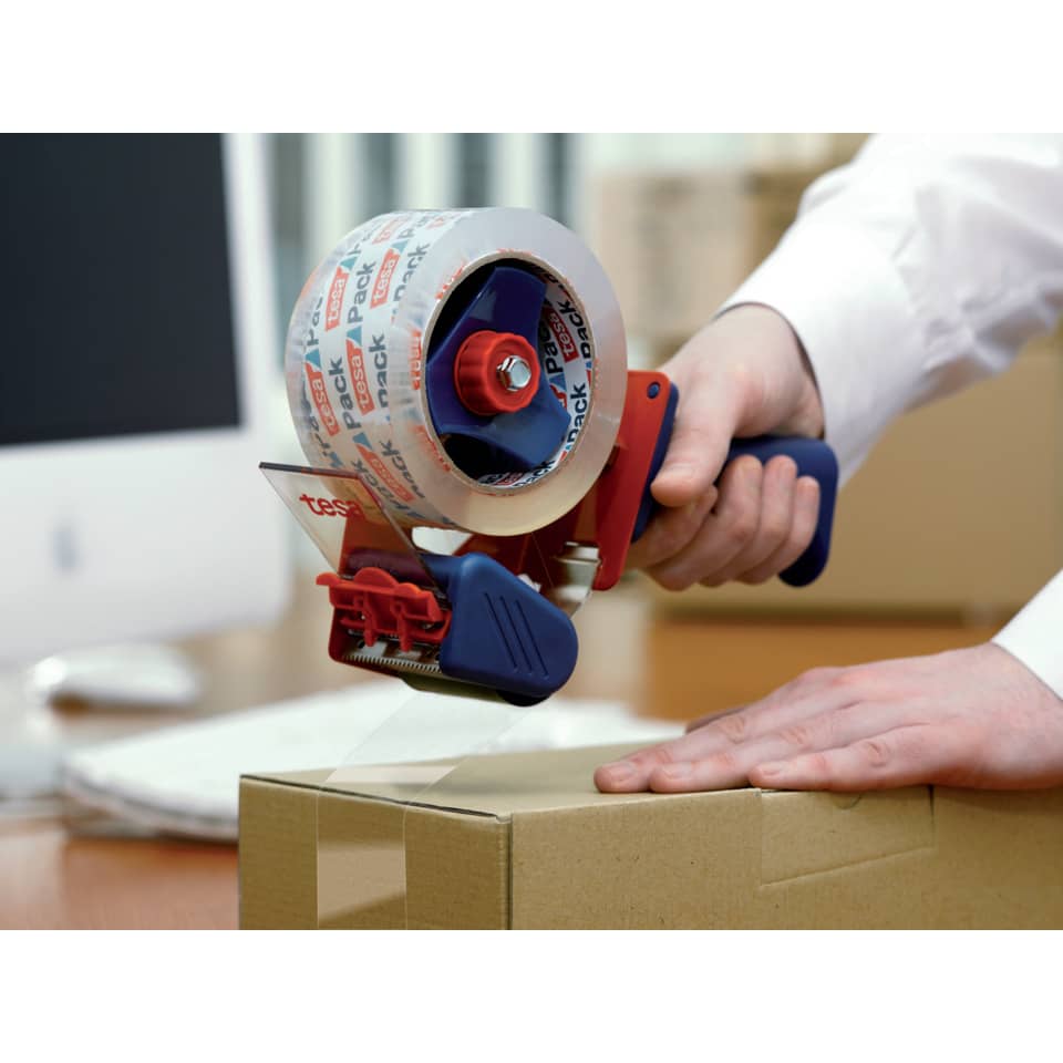 Verpackungsband, Klebeband, Klebebandspender, Paketsiegel, Kartonbox