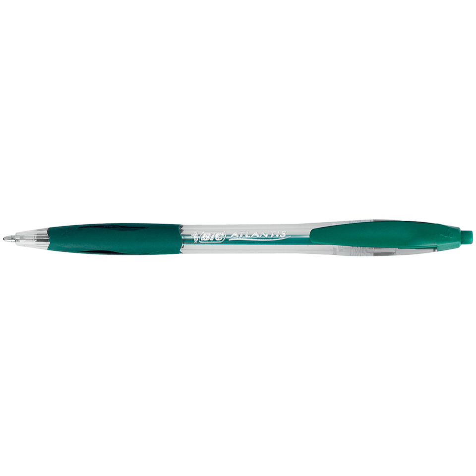 Kugelschreiber, Gummigriff, Teal, Streckenstahl, Klarer Clip