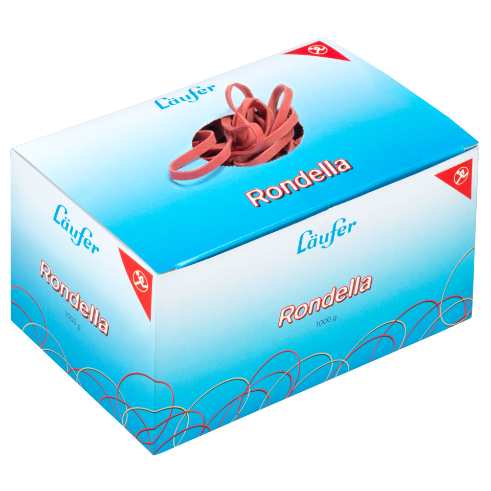 Gummibänder, Rundband?, Elastische Bänder, Verpackungskarton, Rondenella?