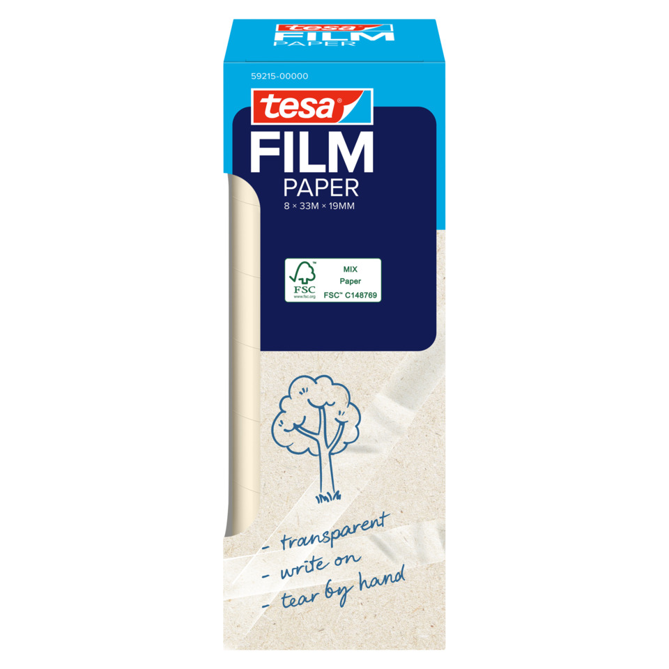 Filmpapier, Papier, Transparent, Tesa Film