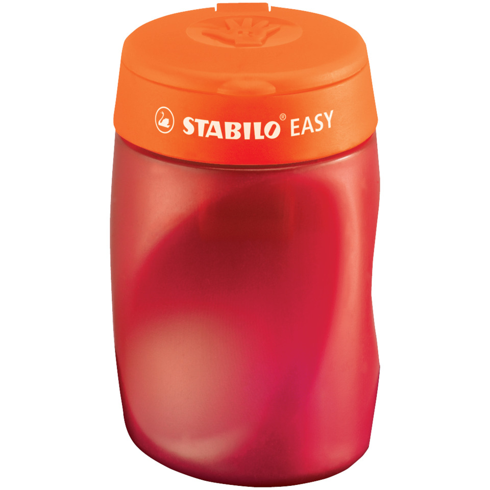 Kunststoffdose, Trinkflasche, Rot, Stabilo Easy, Kappe