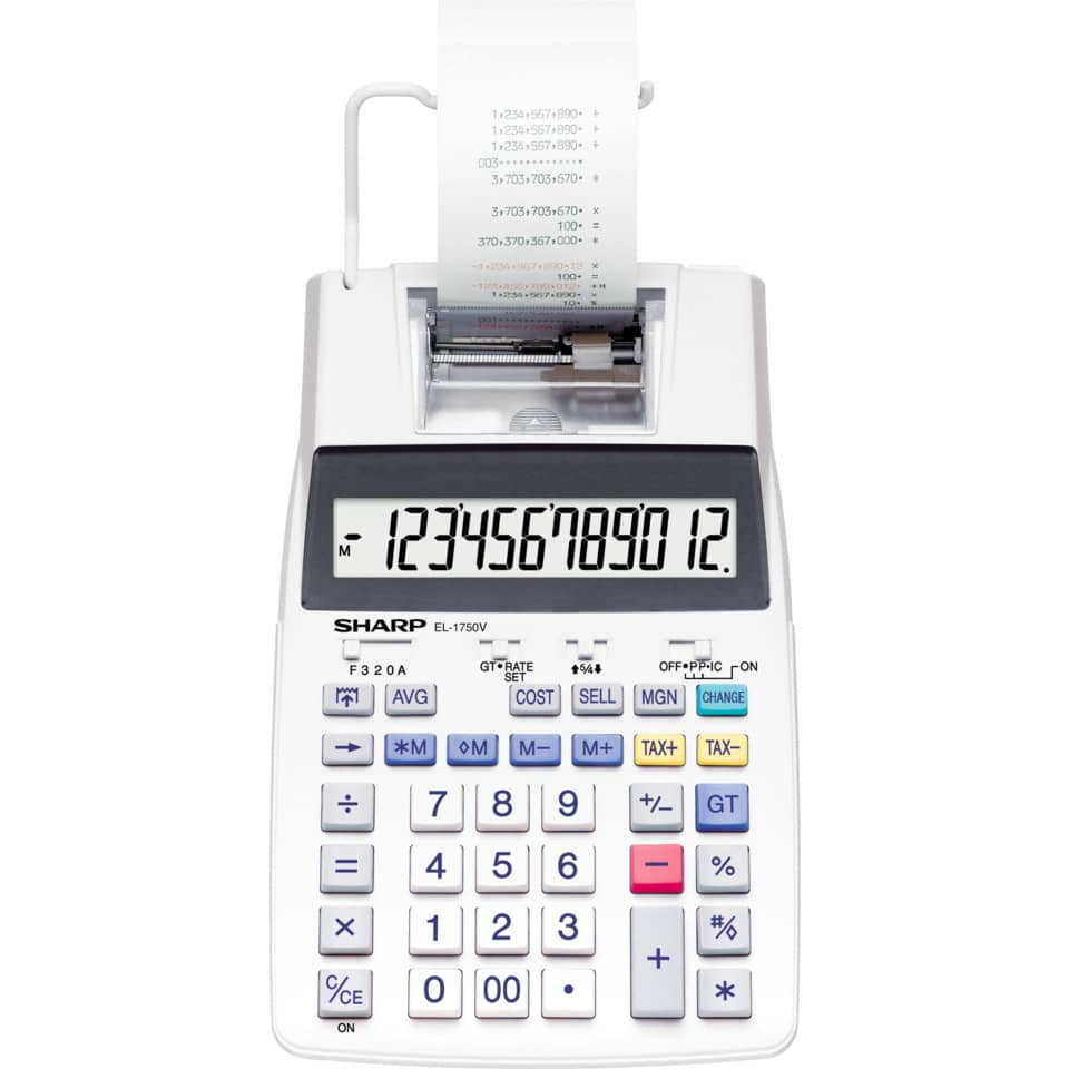Taschenkalkulator, Schuldsrucht?, Schreibkalkulator, Anzeige LCD, Taschenrechner