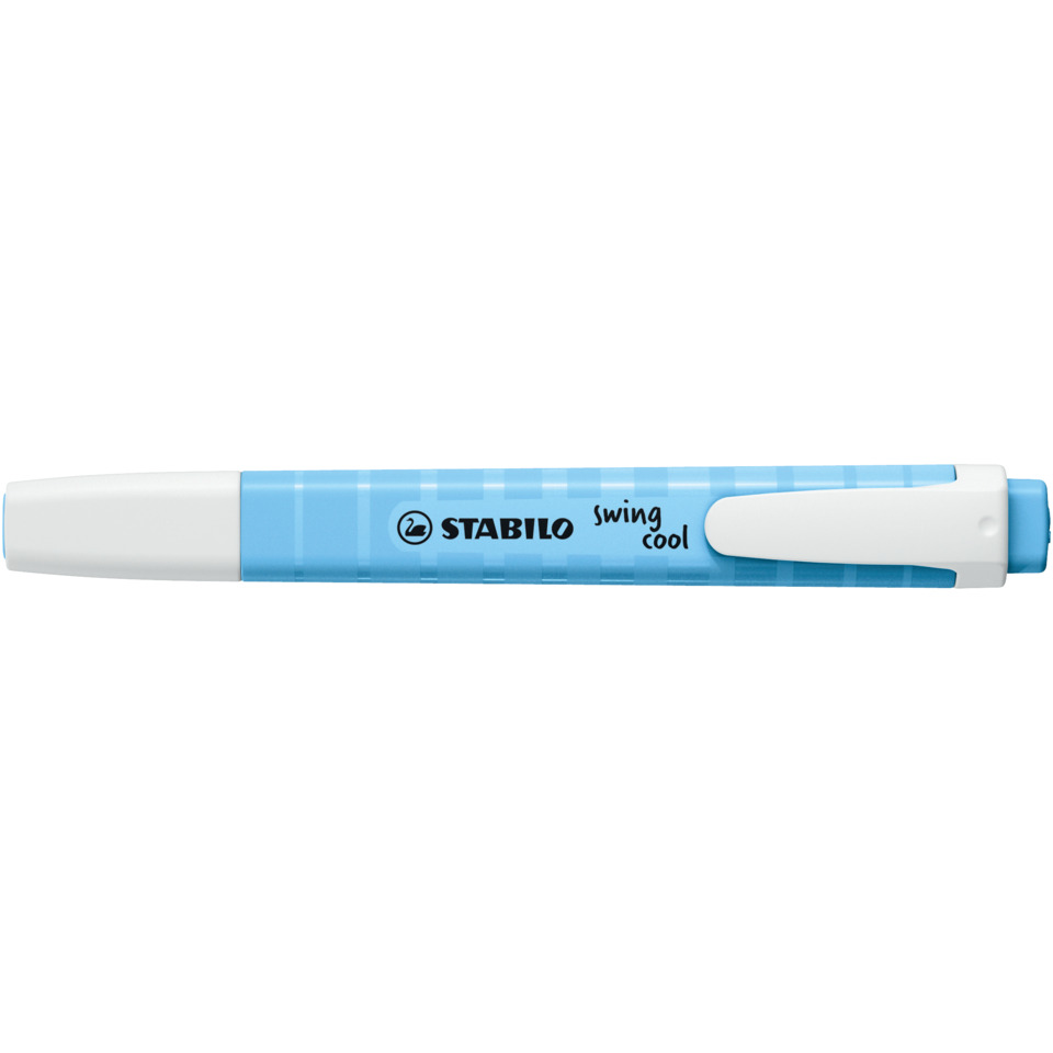 Marker, Whiteboard-Marker, Wasserlöslich, Blau, Kappe mit Kappe, Textmarker, Marker, Korrekturmarker, Stabilo Swing Cool, Schriftmarker