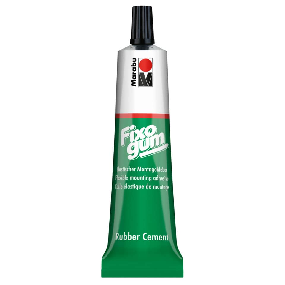 Gummi, Kleber, Montageklebemittel, Rubber Cement, Klebepaste