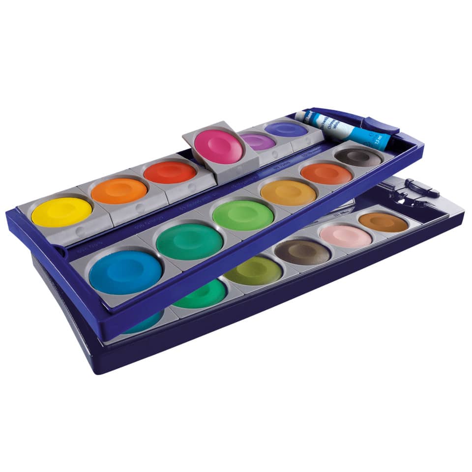 Aquarellfarben, Kunstset, Wassermalfarben, Maltuben, Palette