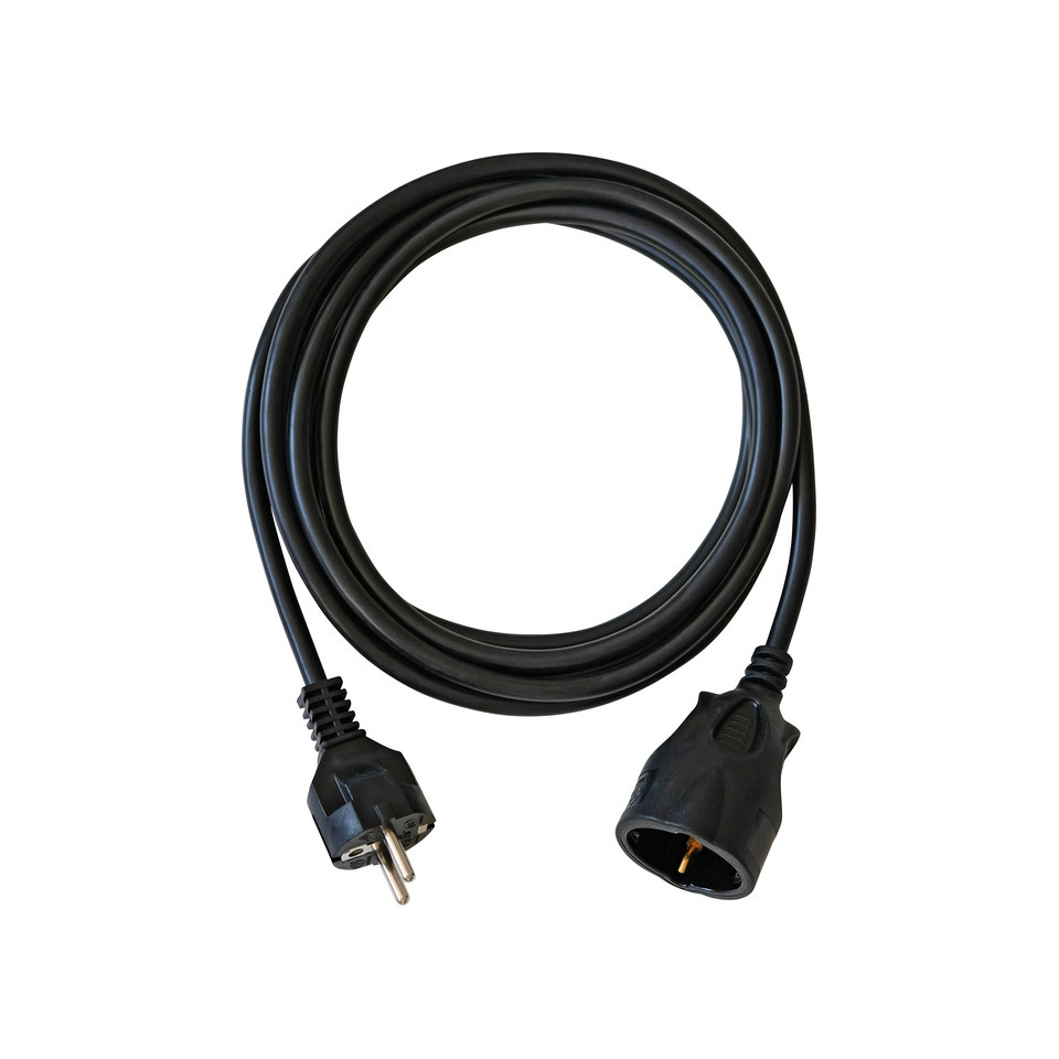 Kabel, Stecker, Netzleitung, Euro-Stecker, Schwarz