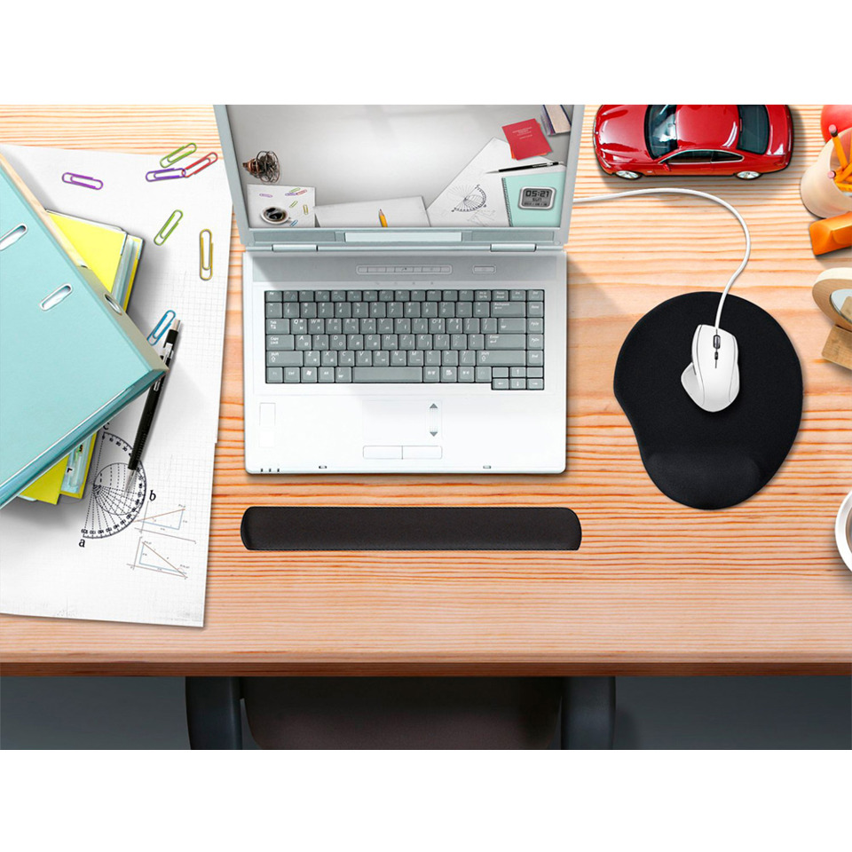 laptop, Tastatur, Maus, Schreibtisch, Büroausstattung