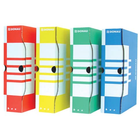 Archivbox, A4, 80mm, sortiert DONAU 7660311PL-99 Archivbox, A4, 80mm, sortiert DONAU 7660311PL-99