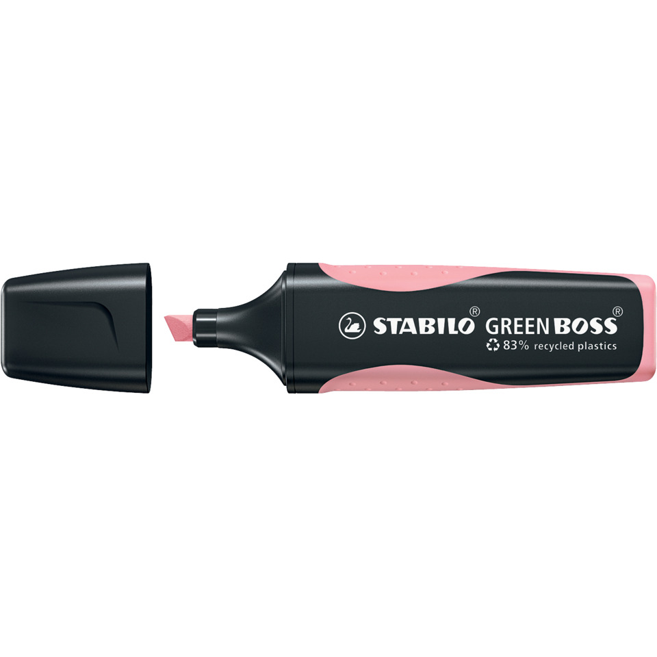 Hochlighter, Marker, Pink, Spitzspitze, STABILO Green Boss