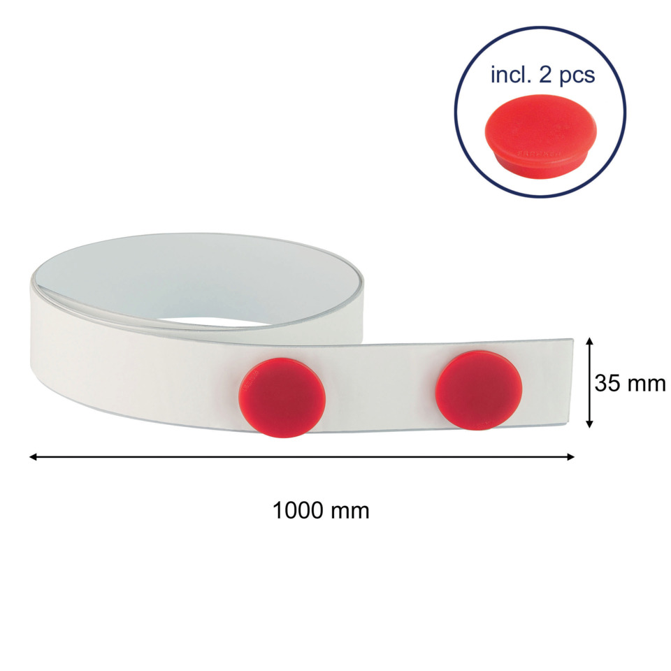 Schlauchband, Armband, Rot, 1000mm, 35mm
