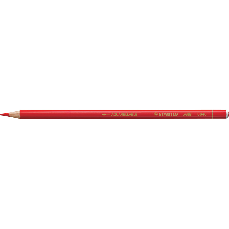Bleistift, Rot, Aquarellstift, Holzbleistift, Rundstift
