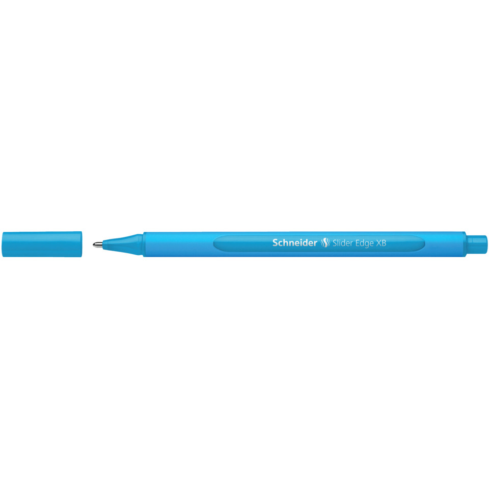 Marker, Stift, Blau, Feiner Punkt, Schneider Slider Edge XB