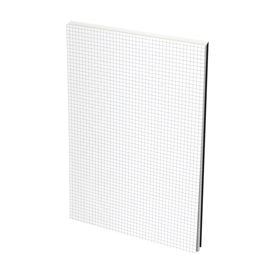 Gitterplatte, Gitterblad, Schreibunterlage, Kladde, Notizblock