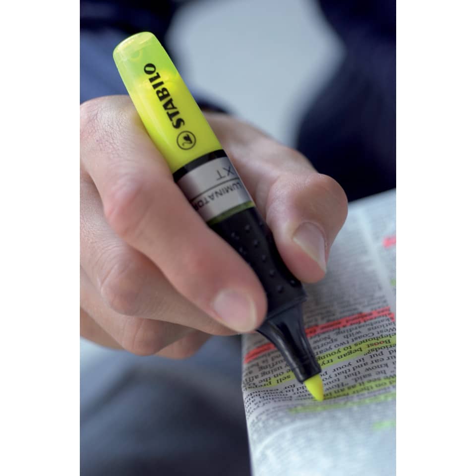 Highlighter, Marker, Neon gelb, Filzstift, Textmarker