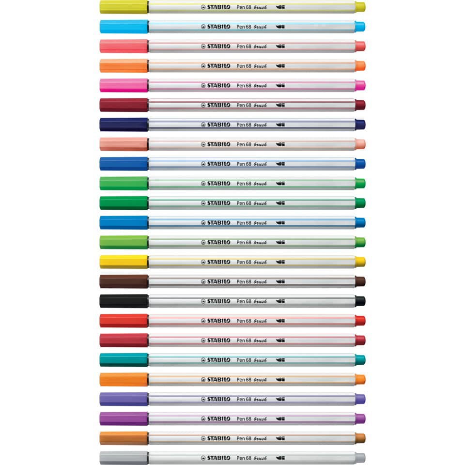 Farbstifte, Tintenstifte, Kugelschreiber?, Kunstbedarf, STABILO Pen 68