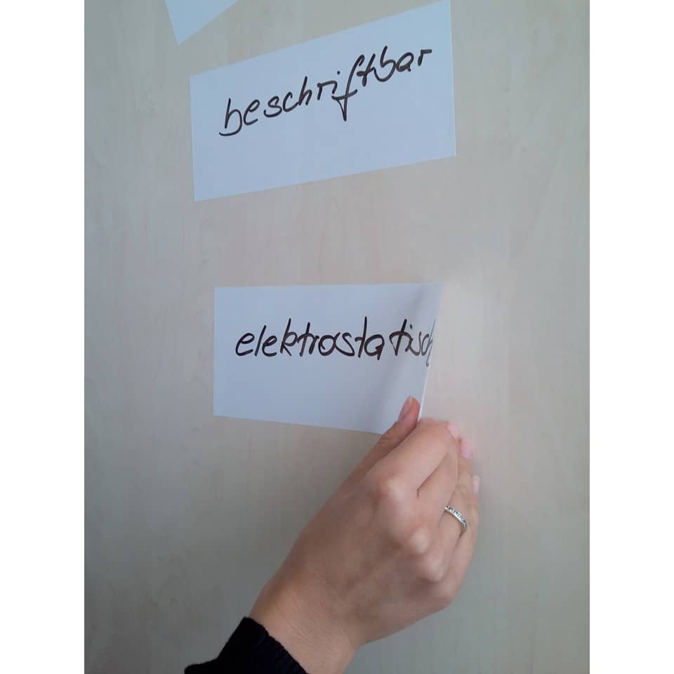 elektronisch, aufkleber, hand, handgeschrieben, karte