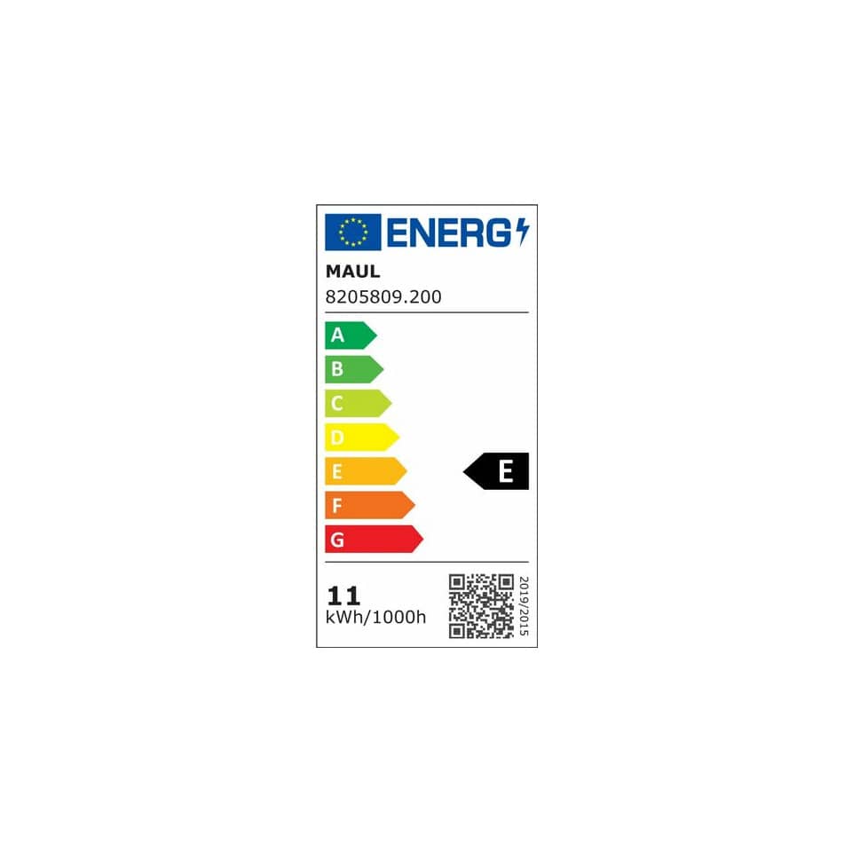 Energieetikett, Etikett, kWh/1000h, 11, Maul