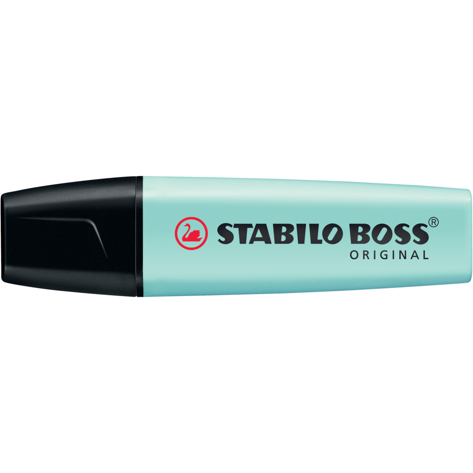 Highlighter, Lip wax, Pastellblau, Stabilo Boss, Original