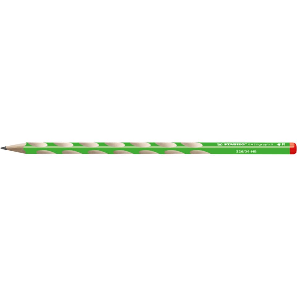 Bleistift, HB Härte, Grün, Holz, Radiergummi an Spitze