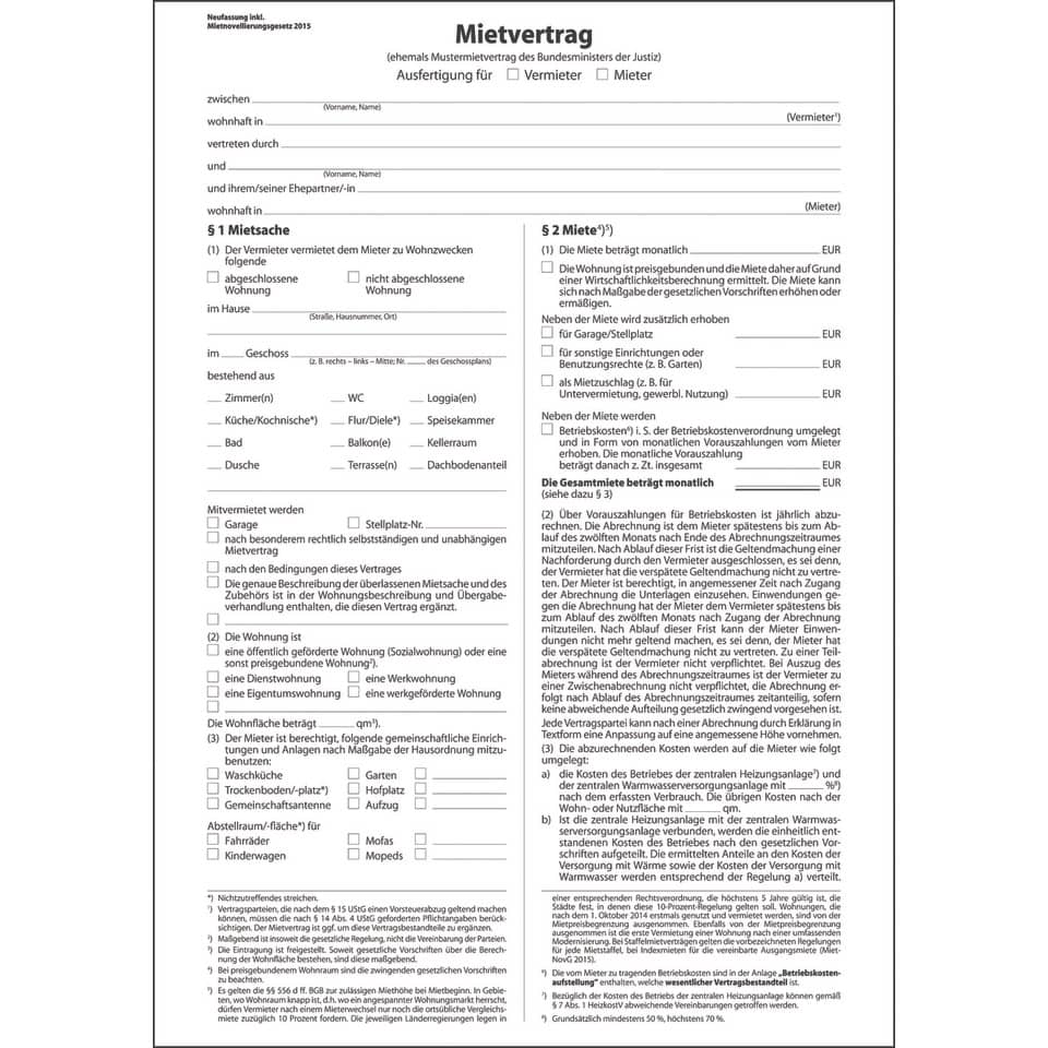 Mietvertrag, Vermietet, Mieter, Wohnung, Nebenkosten