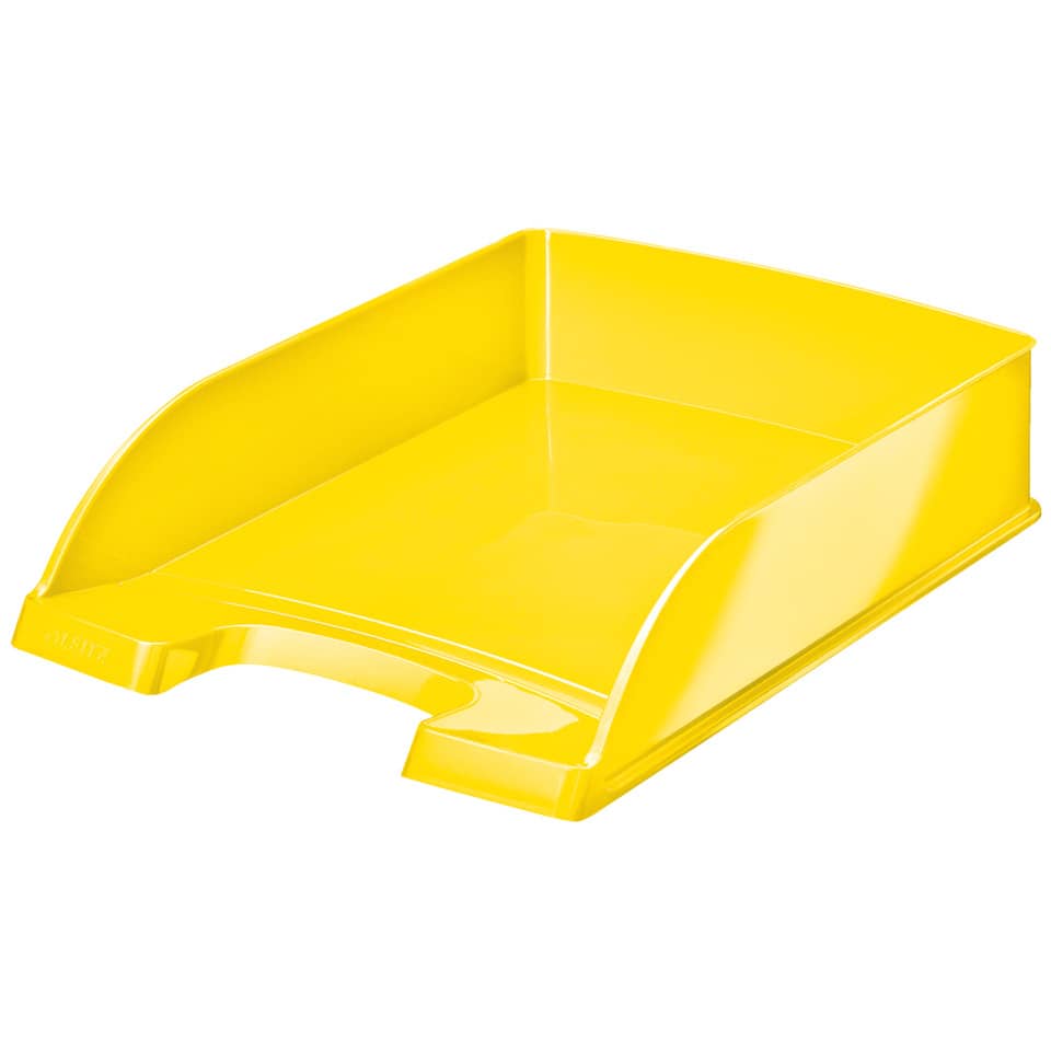 Deko-Orderaufsetzer, Schreibtisch Zubehör, Gelb, Organizer, Ablagebox