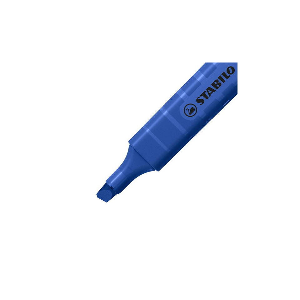 Stabilo Marker, Filzstift, Fluoreszierend, Blau, Kunstbedarf