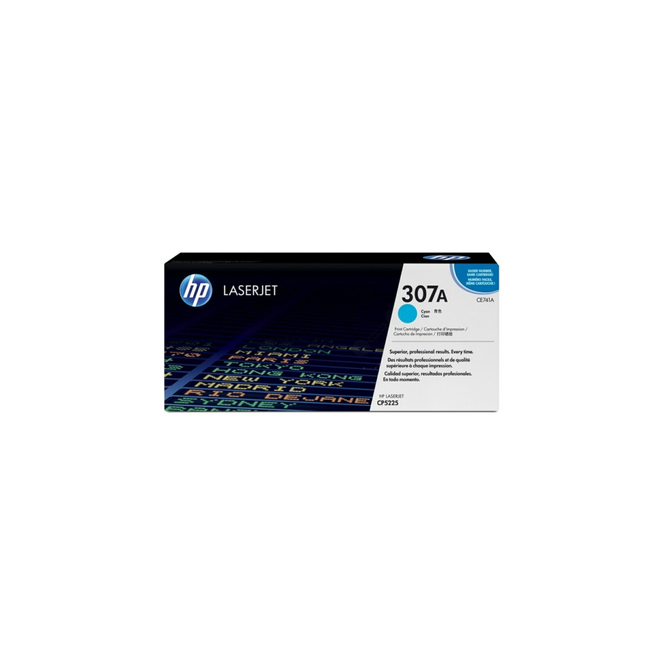 LaserJet-Kassette, HP 307A, Cyan, Tintenpatrone, Druckerzubehör