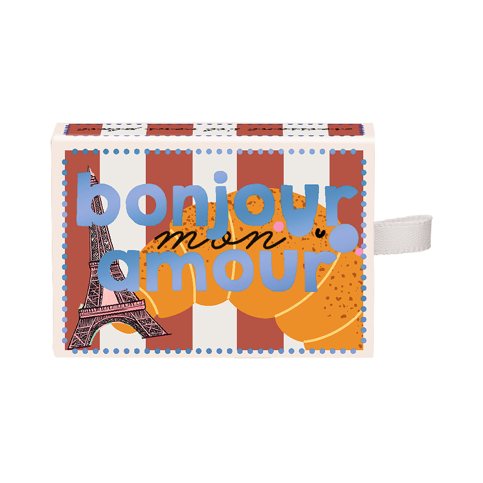 Tasche, Portemonnaie, Paris, Eiffelturm, Fruchtmotive