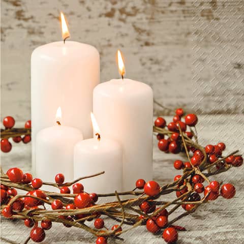 Zelltuchserviette Yasna, 33 x 33 cm 3-lagig, 20 Stück STEWO 2573 6376 20