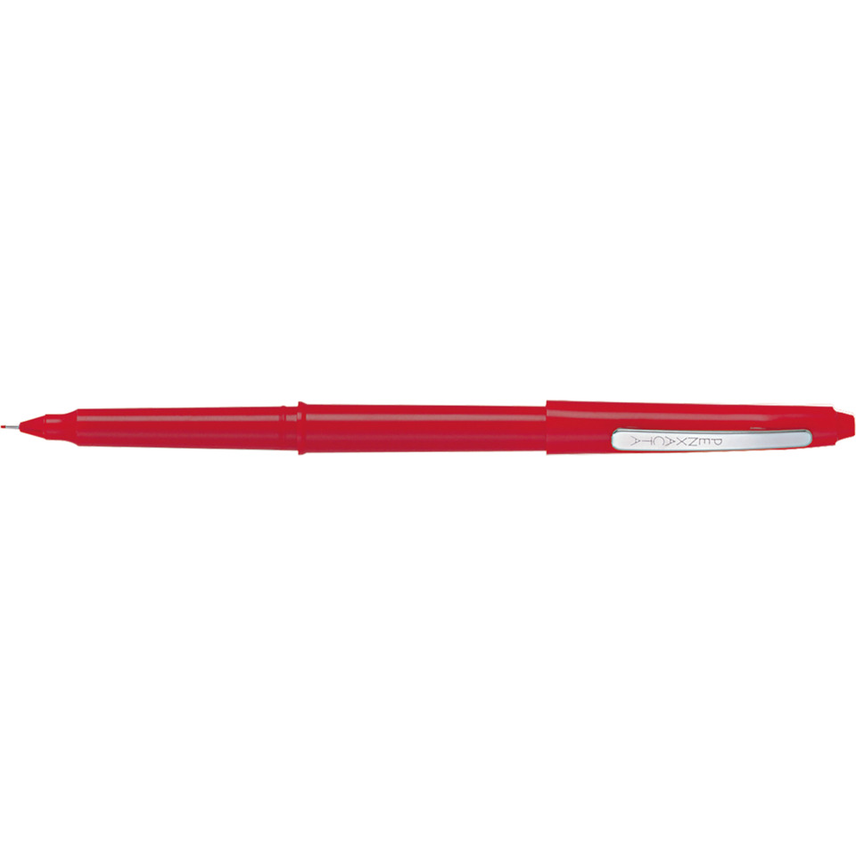 roter Stift, Kugelschreiber,  retractable, Klemmen, Metallklammer