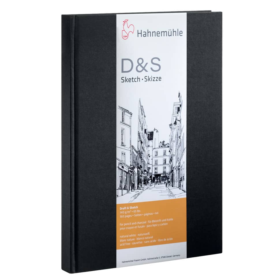 Skizzenbuch, Skizze, Künstlerbedarf, D&S Sketch, Drahtstiftzeichnung