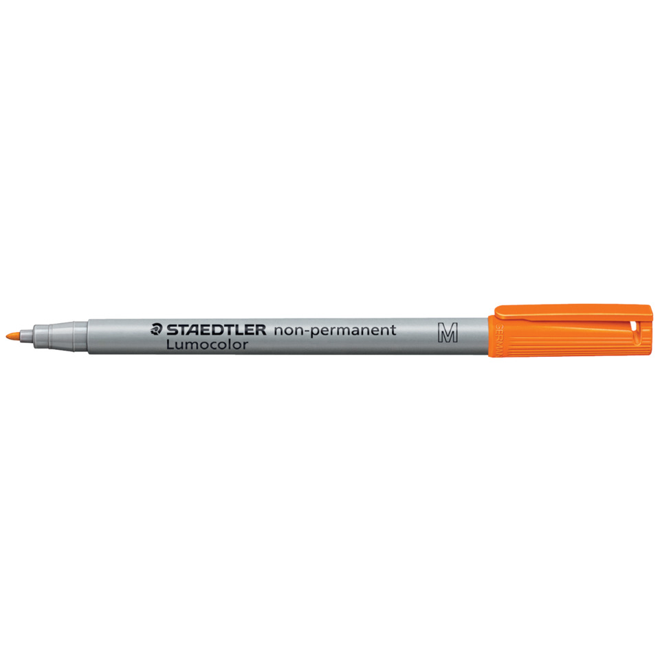 Lumenmarker, Filzstift, orange, Kugelschreiber, nicht permanent
