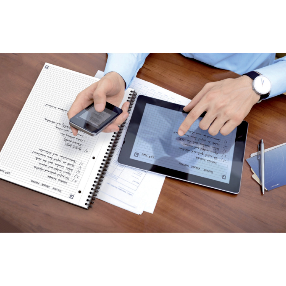 Tablet, Handheld device, Notizblock, Papierarbeiten, Dokumentenmanagement