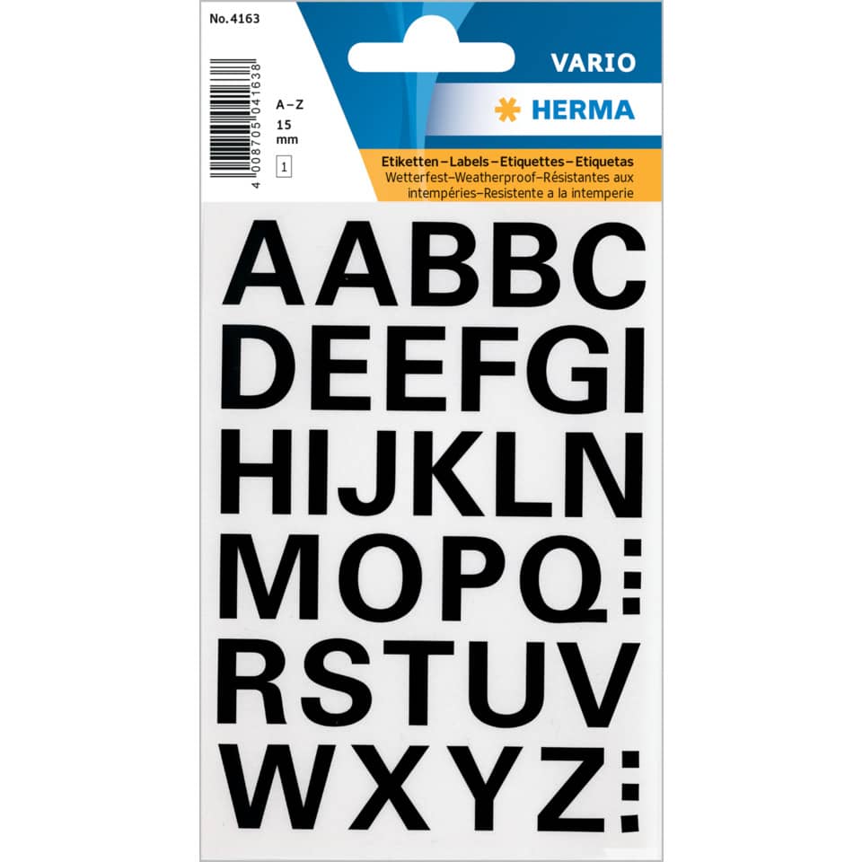 Buchstabenaufkleber, Schriftzug, Alphabet, Labels, Vielzahl Buchstaben