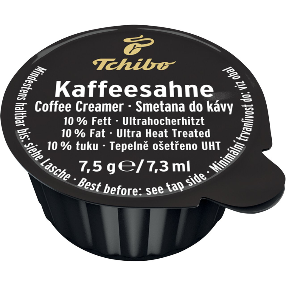 Kaffeesahne, Kaffeecreme, Kaffeecreme, UHT, 7,5 g