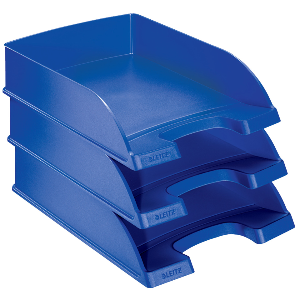 blue, Desk-Organizer, Ablageplatten, stapelbar, Leitz