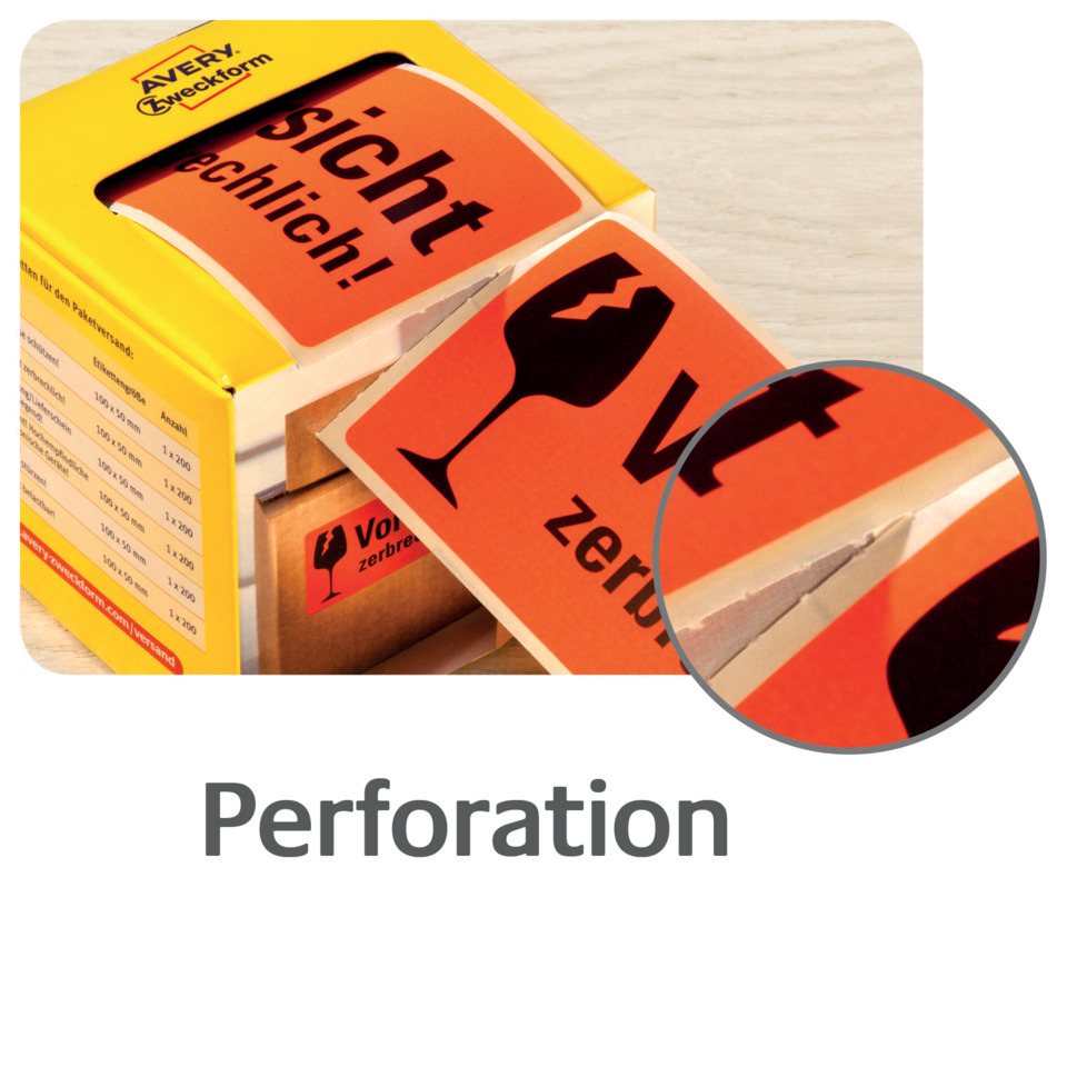 glassware, fragile, orange box, perforation, shipping, orange label, fragile, glass, package, perforation