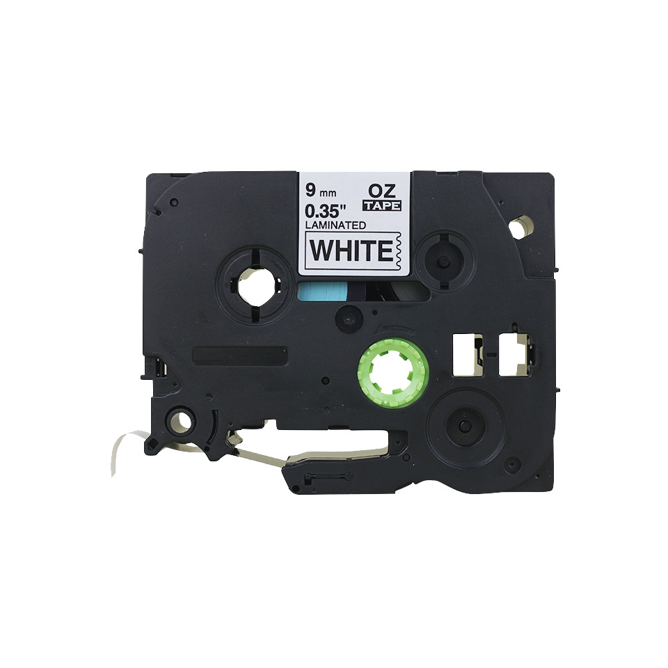Kassette, Kassette Tape, Weiß, 9 mm, Laminiert