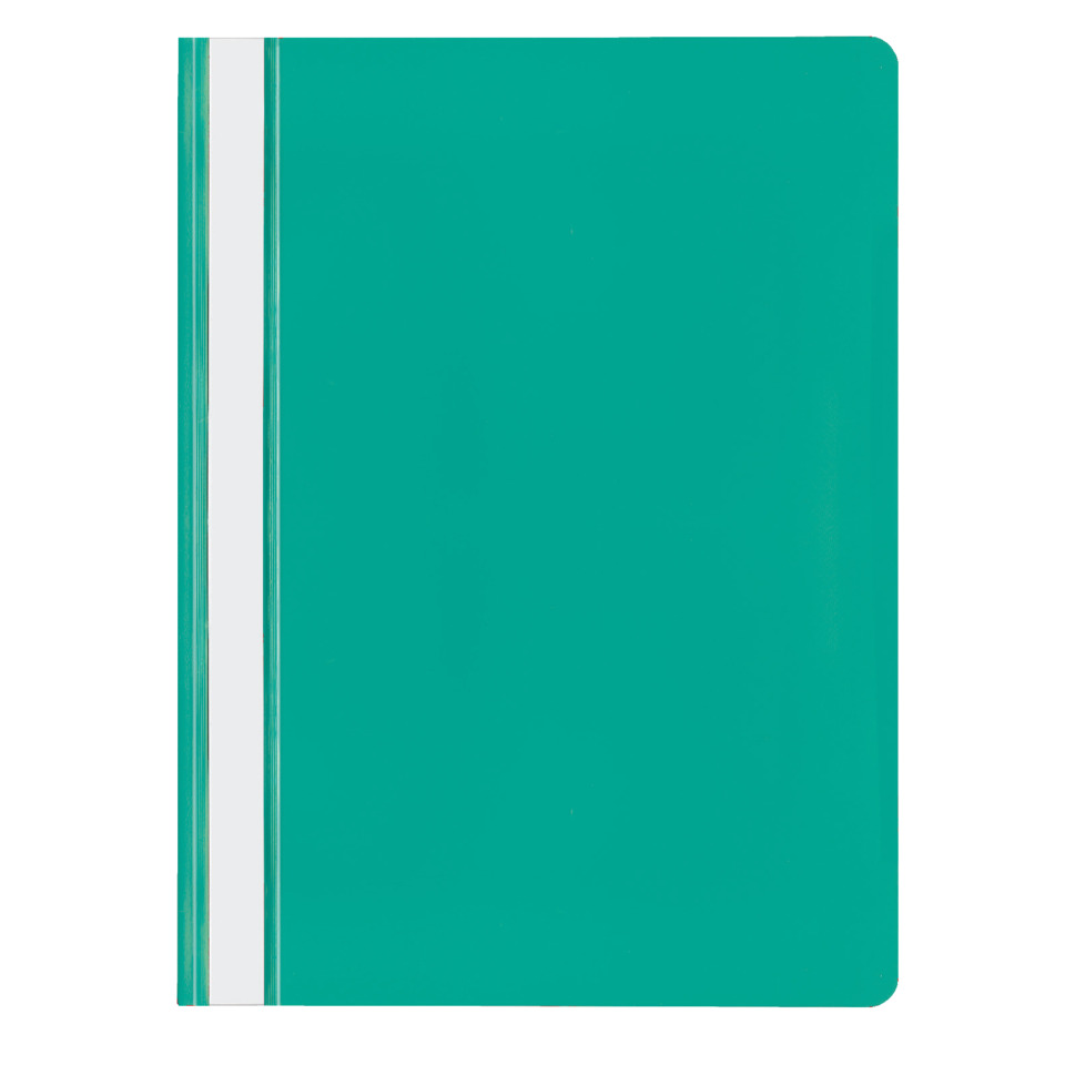 Notizbuch, Notizheft, Kunststoffcover, Grün, Spiralrand