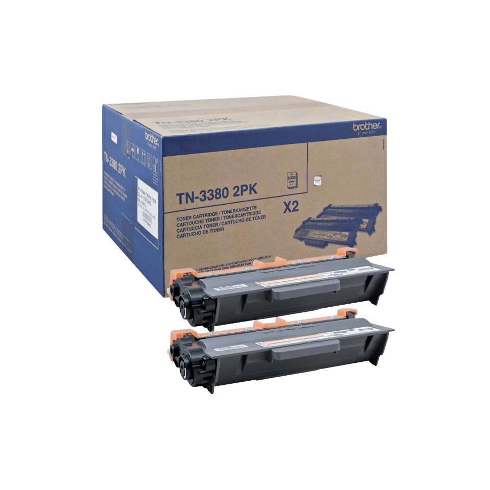 Tonerkartusche, Toner, 2PK, TN-3380, Brother kompatibel
