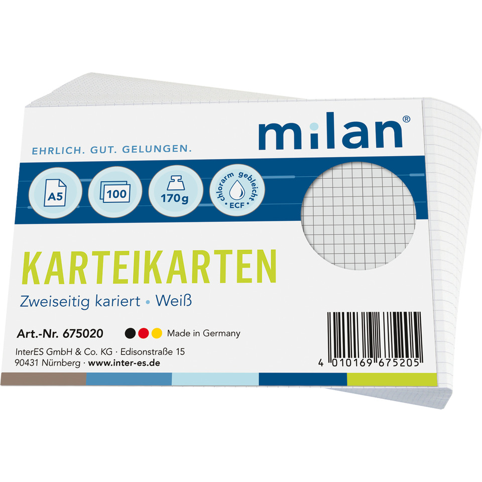 Karten, Karteikarten, Zweites Blatt, Weiß, Rastermuster